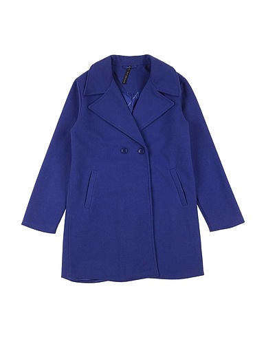 MANILA GRACE Coat Purple 65% Polyester, 30% Acrylic, 5% Viscose