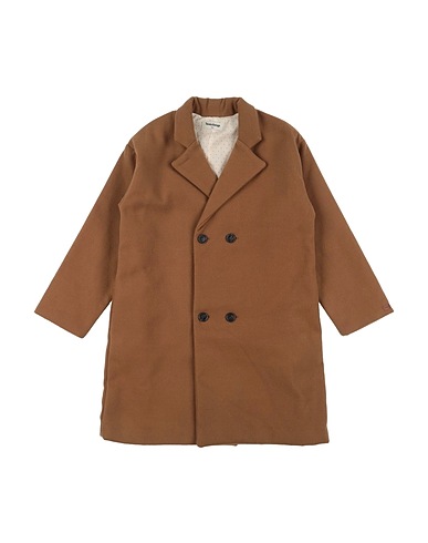 TOCOTO VINTAGE Coat Camel 80% Polyester, 18% Viscose, 2% Elastane