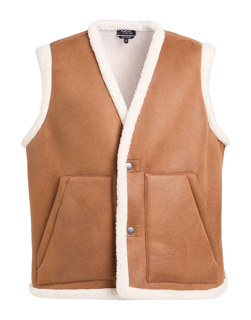 A.P.C. - Shearling- & Kunstfell