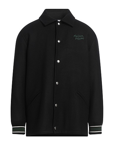 MAISON KITSUNÉ Jacket Black 100% Wool