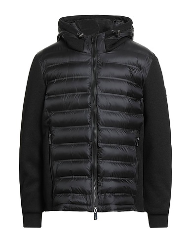 HÈSKIMO Shell jacket Black 100% Polyester, Nylon, Elastane