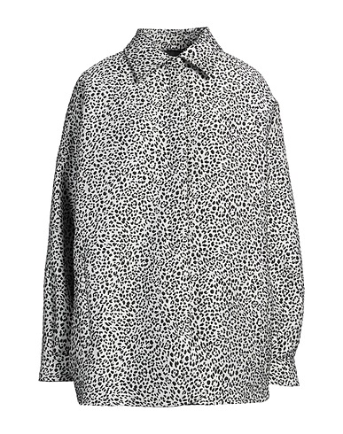 VALENTINO GARAVANI Jacket Light grey 45% Cotton, 39% Polyester, 9% Silk, 7% Polyamide