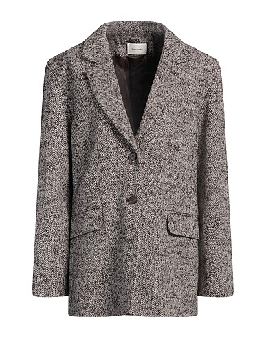 HOLZWEILER Giacca Testa di moro 63% Poliestere, 36% Lana, 1% Nylon