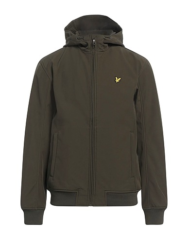 LYLE & SCOTT Bomber Military green 88% Polyester, 12% Elastane