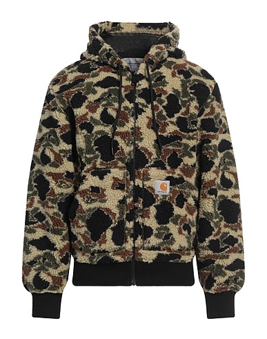 CARHARTT Teddy Coat Verde militare 100% Poliestere, Acrilico