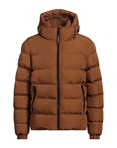 SUPERDRY Shell jacket Tan 100% Recycled polyester