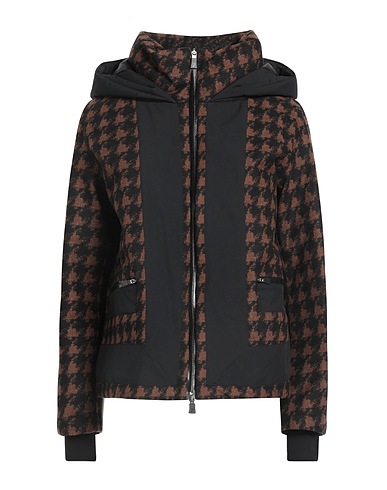 HERNO Shell jacket LAMINAR Brown 80% Wool, 20% Polyamide