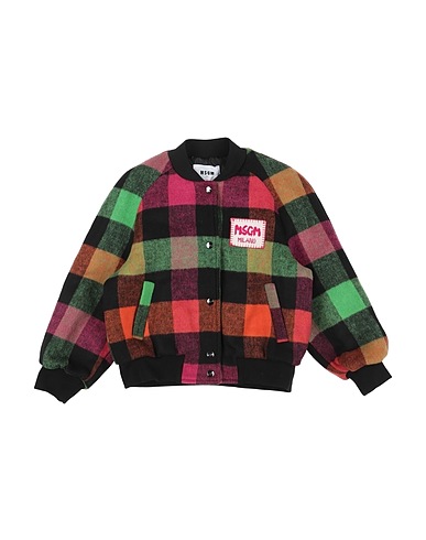 MSGM Jacke Schwarz 50% Acryl, 20% Wolle, 20% Polyester, 10% Andere Fasern