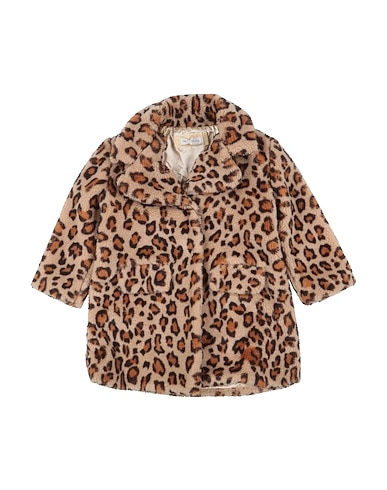 MONNALISA Teddy Coat Beige 100% Poliestere