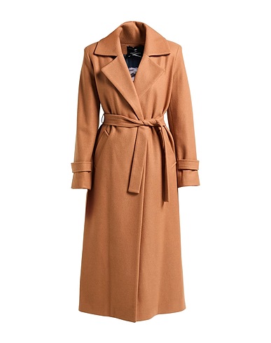 CRISTINAEFFE Coat Camel 100% Polyester
