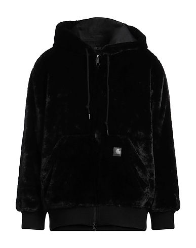 CARHARTT Kunstpelz Schwarz 100% Polyester, Acryl, Wolle, Nylon