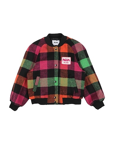 MSGM Jacket KIDS Black 50% Acrylic, 20% Wool, 20% Polyester, 10% Other Fibres