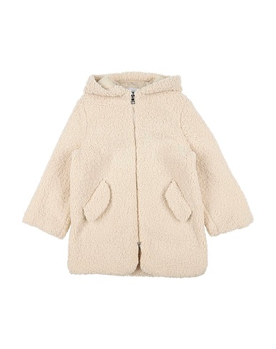 MSGM Teddy Coat KIDS Ivory 100% Polyester