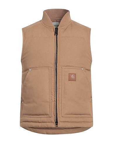 CARHARTT Gilet Brown 100% Polyester