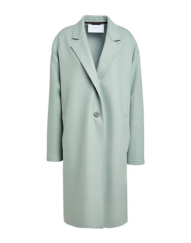 HARRIS WHARF LONDON Coat Sage green 90% Virgin Wool, 10% Cashmere