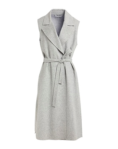 MARELLA Caban et veste croisée Gris clair 60% Laine, 40% Viscose
