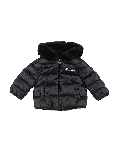 MOSCHINO BABY Shell jacket Black 100% Polyamide, Polyester