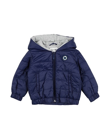 TRUSSARDI JUNIOR Shell jacket Navy blue 100% Polyamide