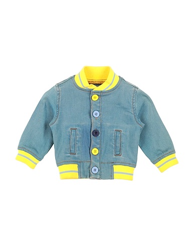 TRUSSARDI JUNIOR Denim jacket Blue 75% Cotton, 24% Polyester, 1% Elastane