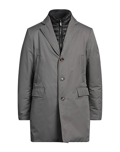 MOORER Manteau long Plomb 84% Polyester, 16% Polyuréthane