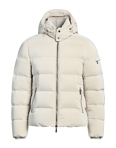 MOORER Shell jacket Taupe 60% Polyamide, 40% Polyester