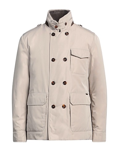 MOORER Jacket Taupe 70% Polyester, 30% Cotton