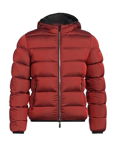 MOORER Shell  jacket Brick 95% Polyamide, 5% Polyurethane
