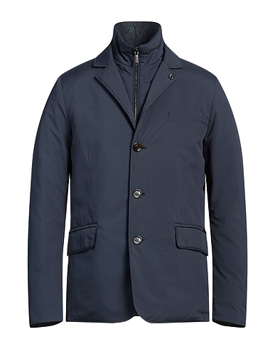 MOORER Jacket Navy 100% Polyamide, Polyester, Viscose