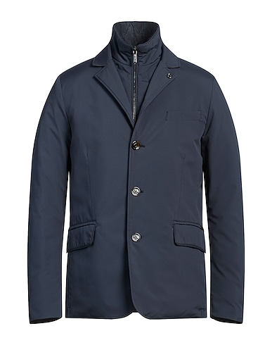 MOORER Jacket BLU NAVY 100% Polyamide, Polyester, Viscose