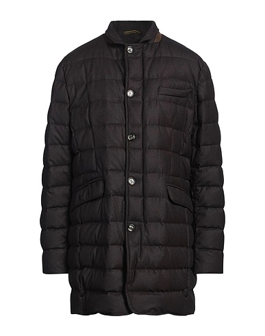 MOORER Steppjacke Schokobraun 100% Schurwolle
