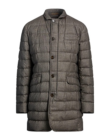 MOORER Shell  jacket Brown 100% Virgin Wool