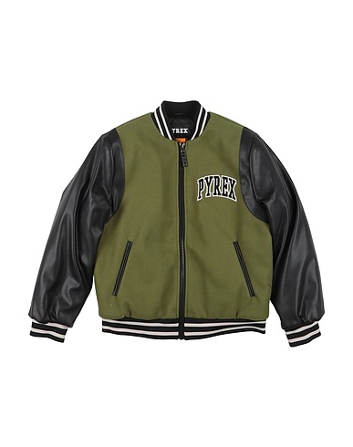 PYREX Jacket Military green 100% Polyester, Polyurethane