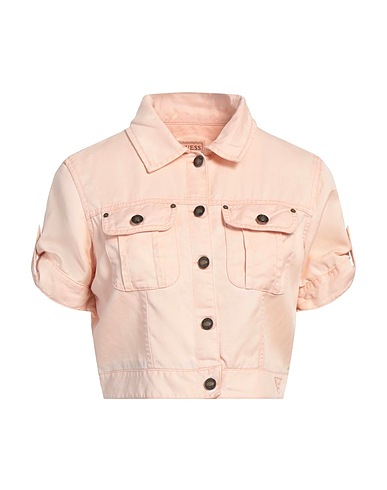 GUESS Denim jacket Light pink Tencel™