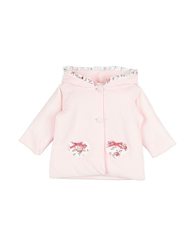 TETO E TATTA Coat Pink 80% Cotton, 20% Polyamide