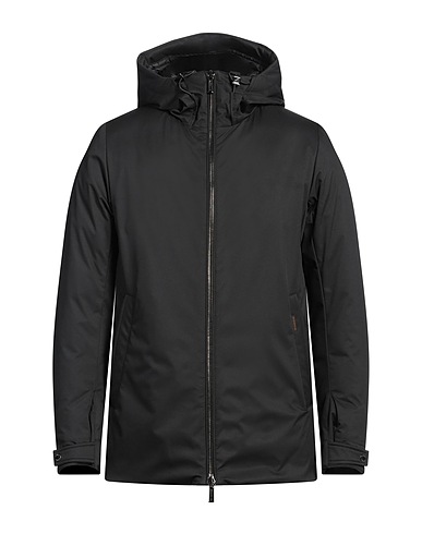 MOORER Jacket Black 100% Polyamide, Polyester, Polyurethane