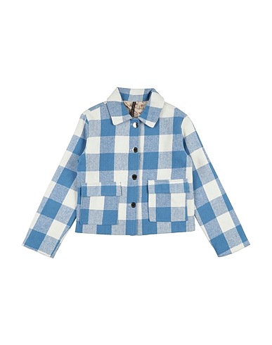 MANILA GRACE Jacke Hellblau 70% Polyester, 30% Baumwolle
