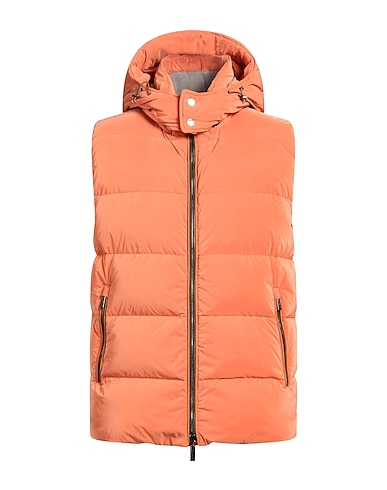 MOORER Gilet Orange 60% Polyamide, 40% Polyester