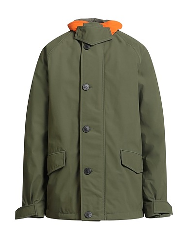 NORTH SAILS Jacket Military green 92% Polyamide, 8% Elastane