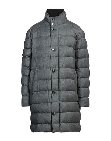 MOORER Shell  jacket Grey 94% Virgin Wool, 6% Cashmere