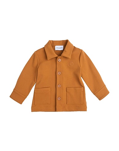 TRUSSARDI JUNIOR Einfarbiges Hemd Kamel 64% Polyester, 32% Viskose, 4% Elastan