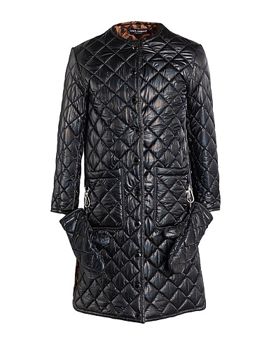 DOLCE&GABBANA Coat Black 100% Polyester