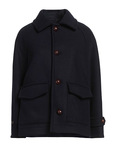 CIRCOLO 1901 Cappotto Blu notte 75% Lana, 22% Poliammide, 3% Altre Fibre