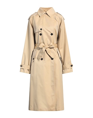 MAX&Co. Pardessus Beige 66% Coton, 34% Polyester