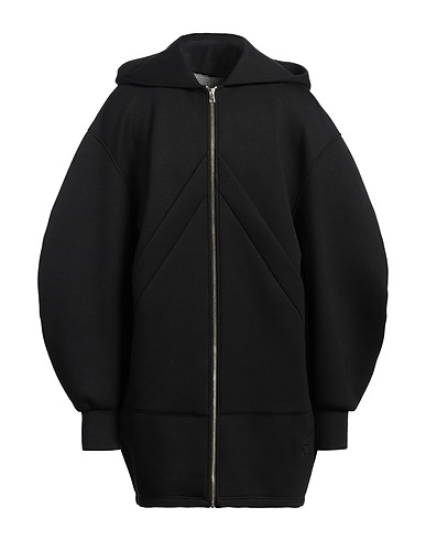 4GIVENESS Coat Black 96% Viscose, 4% Elastane
