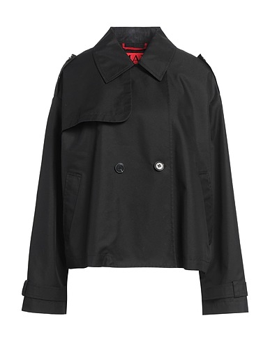 MAX&Co. COATS & JACKETS Black 66% Cotton, 34% Polyester