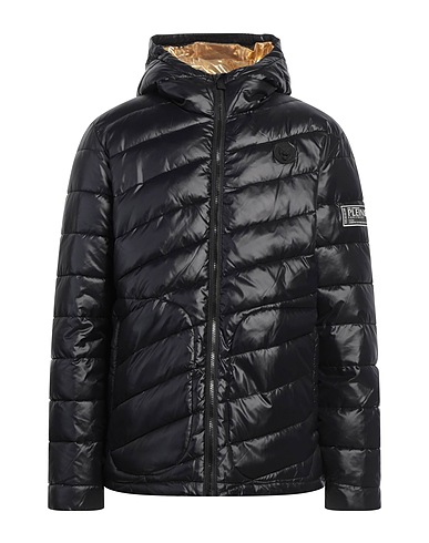 PLEIN SPORT Shell jacket Black 100% Nylon