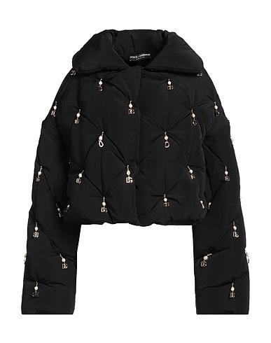 DOLCE&GABBANA Shell jacket Black 100% Polyamide