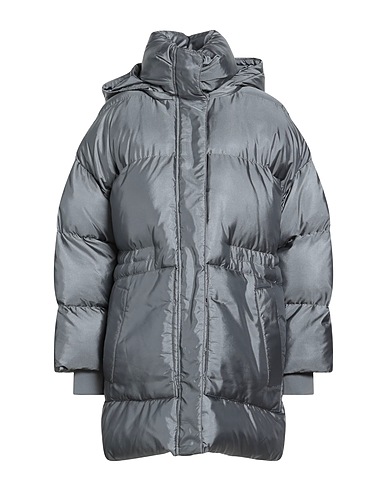 MAX&Co. Shell jacket Grey 55% Polyamide, 45% Polyester