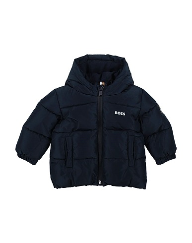 BOSS Shell jacket Navy blue 100% Polyester