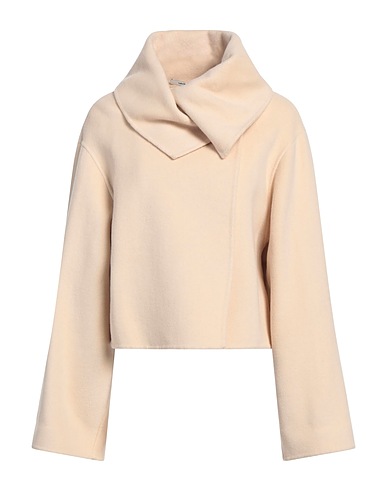 EMMA & GAIA Coat BEIGE 80% Wool, 10% Cashmere, 10% Polyamide